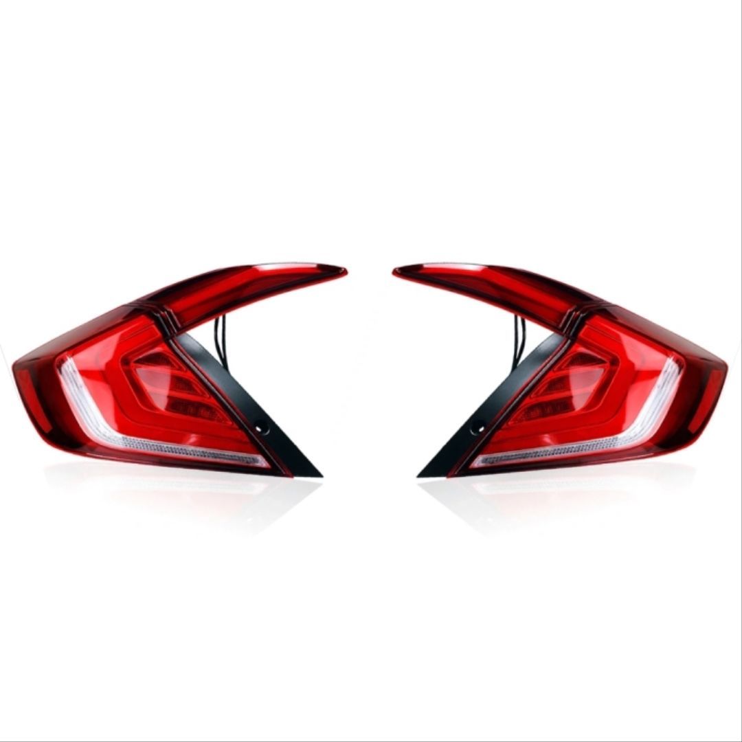 Honda Civic Uyumlu Fc5 2016-2021 Hareketli LED Stop Kırmızı