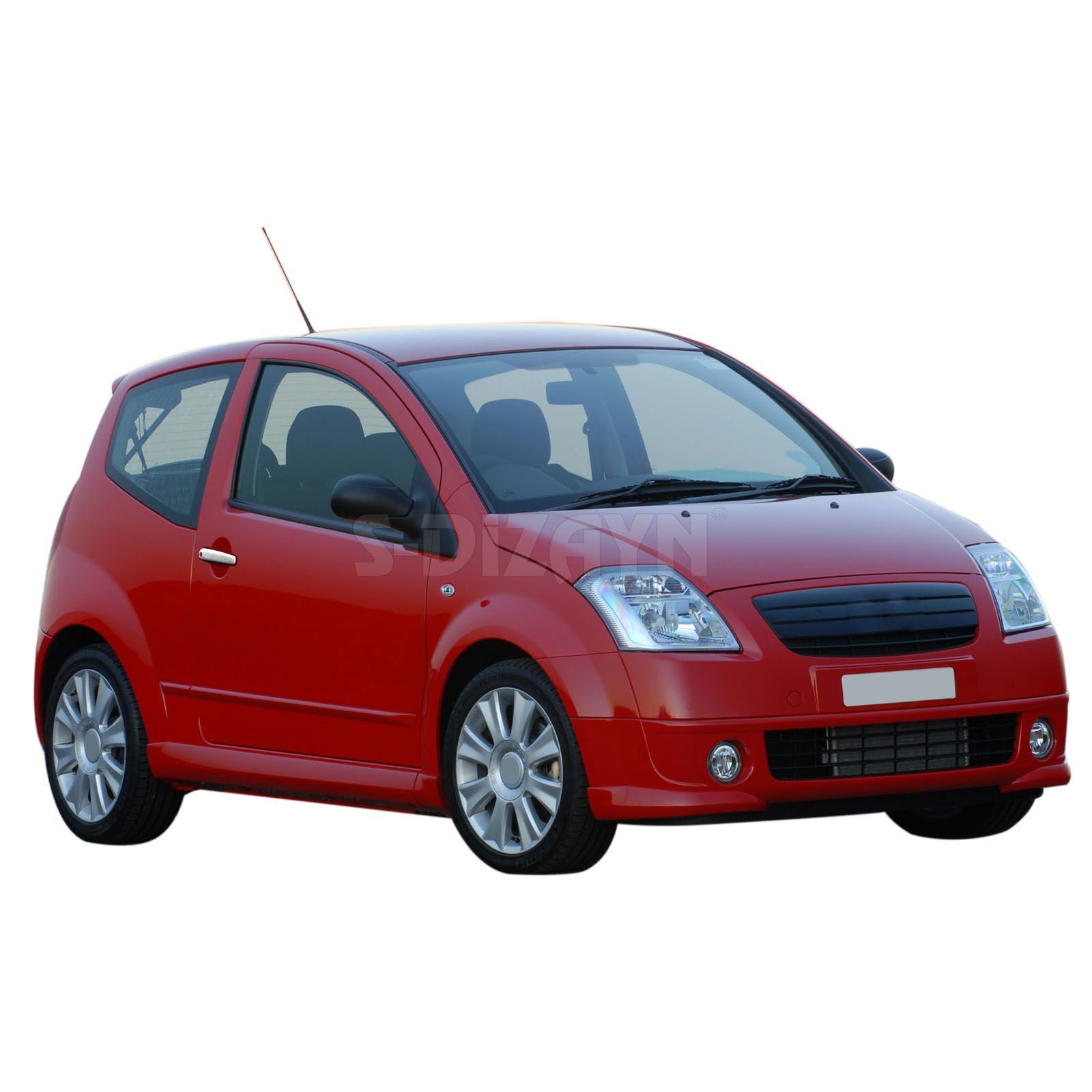 Citroen C2 Uyumlu Krom Kapı Kolu 2 Kapı 2003-2009