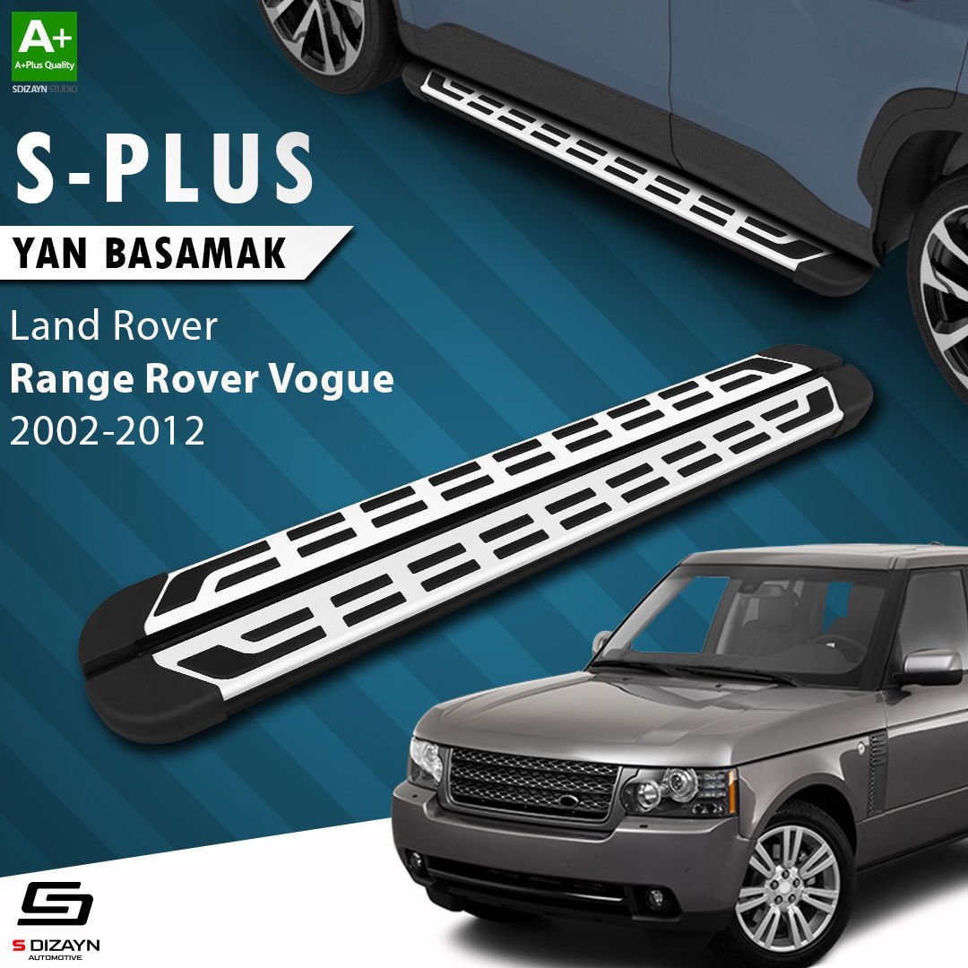 S-Dizayn Land Rover Range Rover Vogue 2 S-Plus Gri Yan Basamak 183 Cm 2002-2012