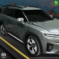 S-Dizayn Land Rover Range Rover Vogue 2 S-Plus Gri Yan Basamak 183 Cm 2002-2012