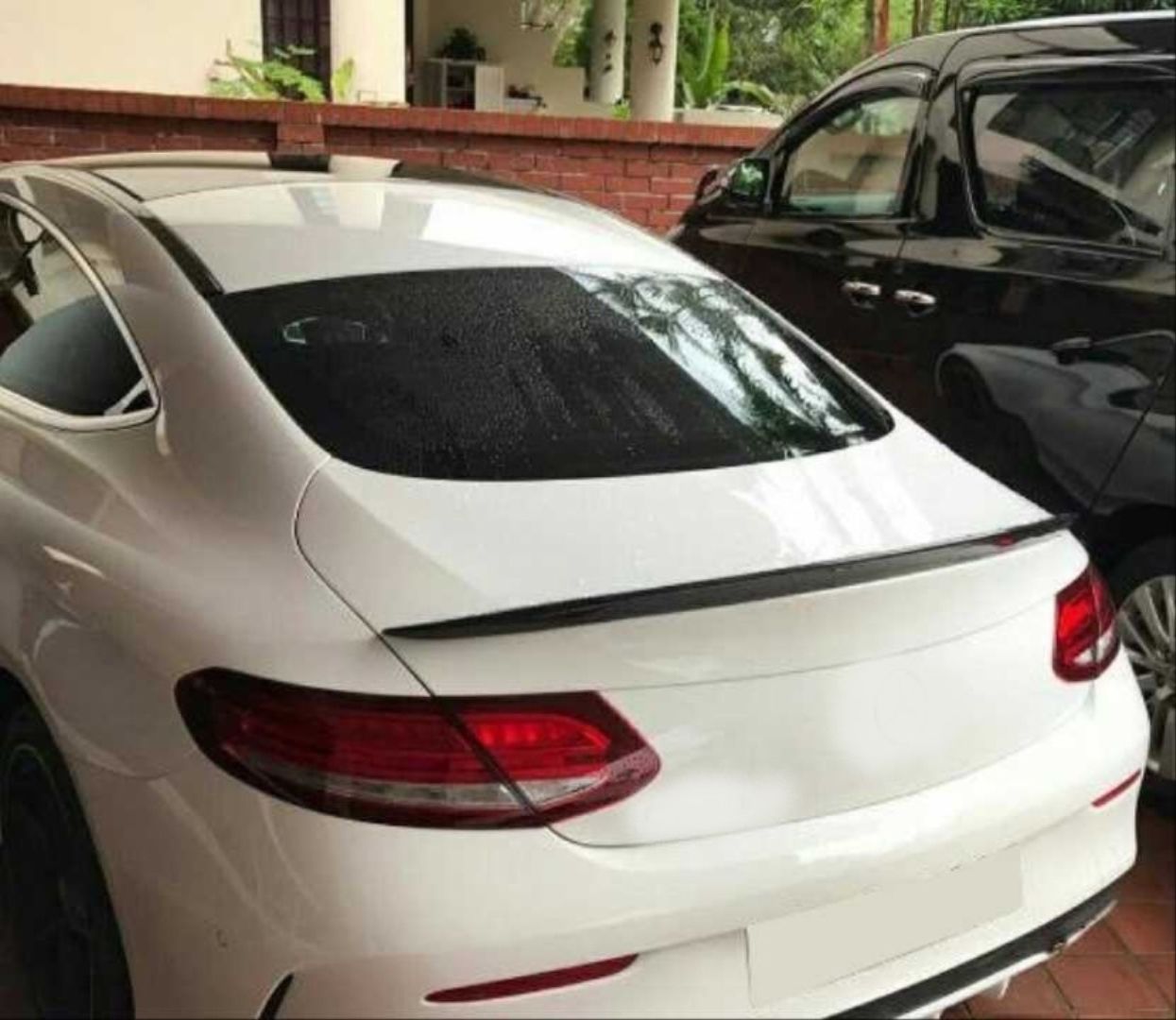 Mercedes W213 Uyumlu 2016-2019 E Coupe Spoiler - Piano Black