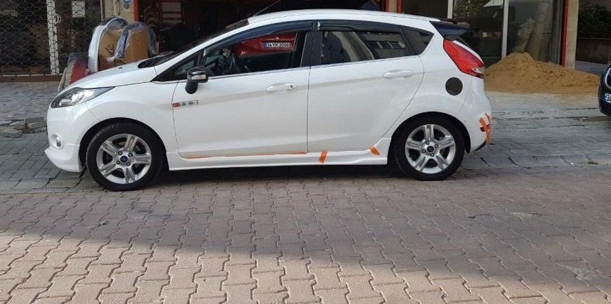 Ford Fiesta Uyumlu Boyasız Yan Marşpiyel Custom