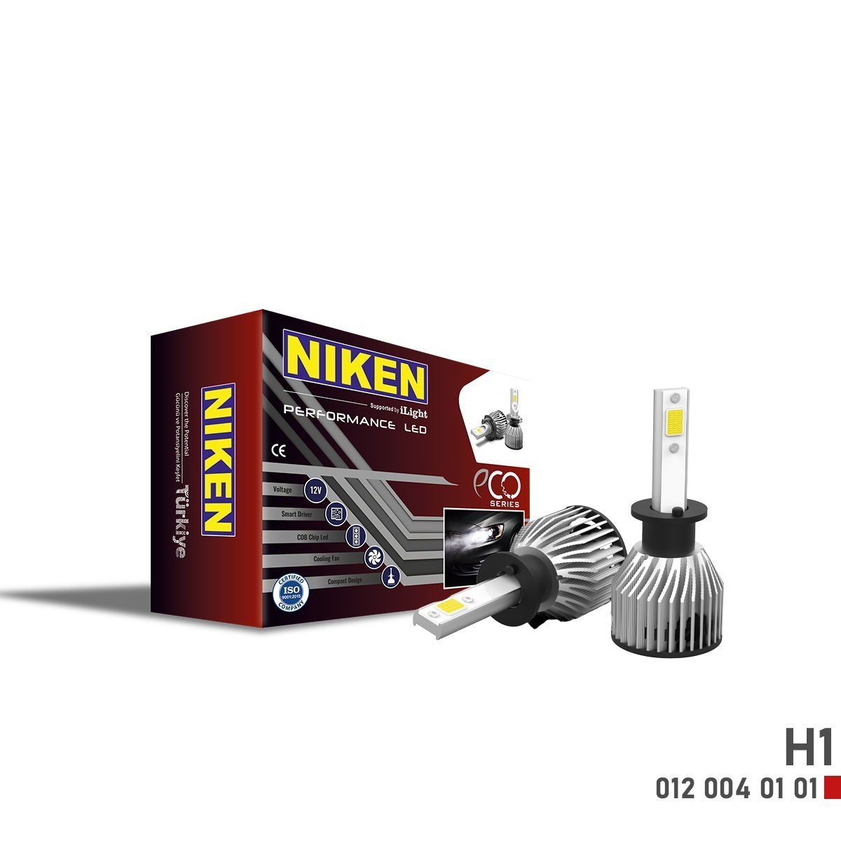 Niken LED Uyumlu Xenon Eco Serisi H1 Parça