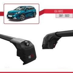 Kia Niro (DE) 2017-2022 Arası ile uyumlu ACE-2 Ara Atkı Tavan Barı SİYAH