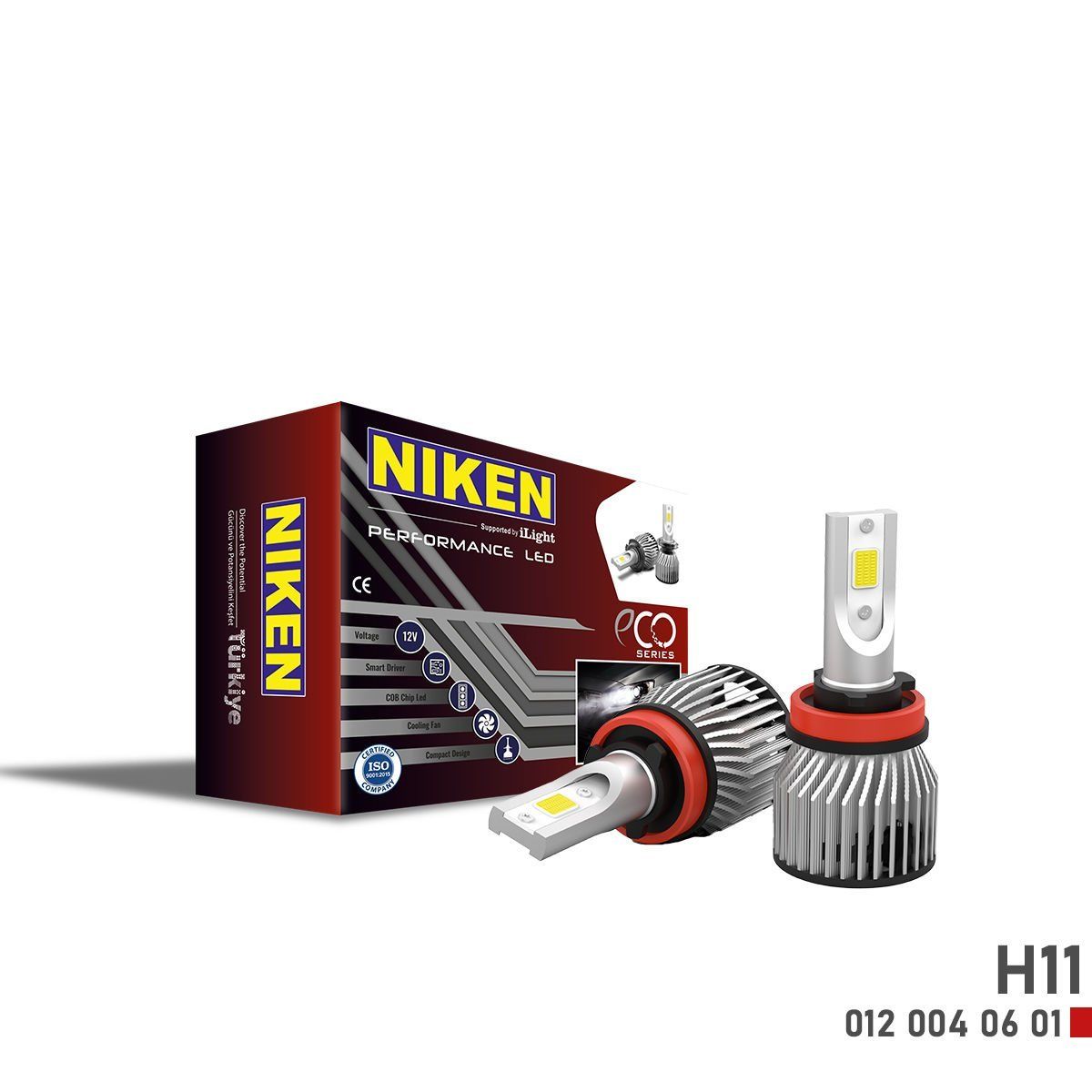 Niken LED Uyumlu Xenon Eco Serisi H11 Parça