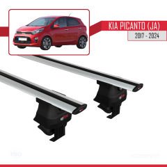 Kia Picanto (JA) 2017 ve Sonrası ile uyumlu ACE-4 Ara Atkı Tavan Barı GRİ