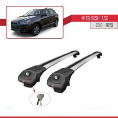 Mitsubishi ASX 2010-2023 Arası ile uyumlu ACE-1 Ara Atkı Tavan Barı GRİ