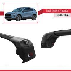 Ford ESCAPE (CX482) 2020 ve Sonrası ile uyumlu ACE-2 Ara Atkı Tavan Barı SİYAH