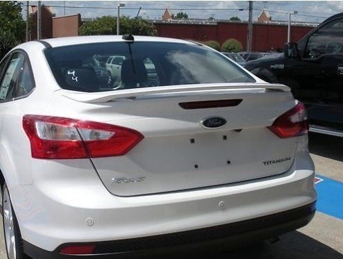 Ford Focus Uyumlu 3 Sedan Makyajsız Spoiler (Fiber)