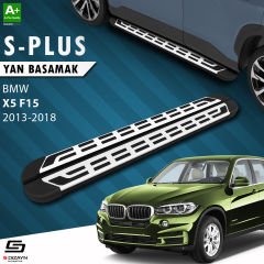 S-Dizayn Bmw X5 F15 S-Plus Gri Yan Basamak 193 Cm Etekli 2013-2018