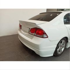 Honda Civic Uyumlu Fd6 2006-2011 Arka Tampon Ek Mugen