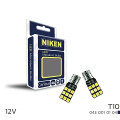 Niken Led Ampul T10 Canbus Park Ledi 18 Ledli 12V