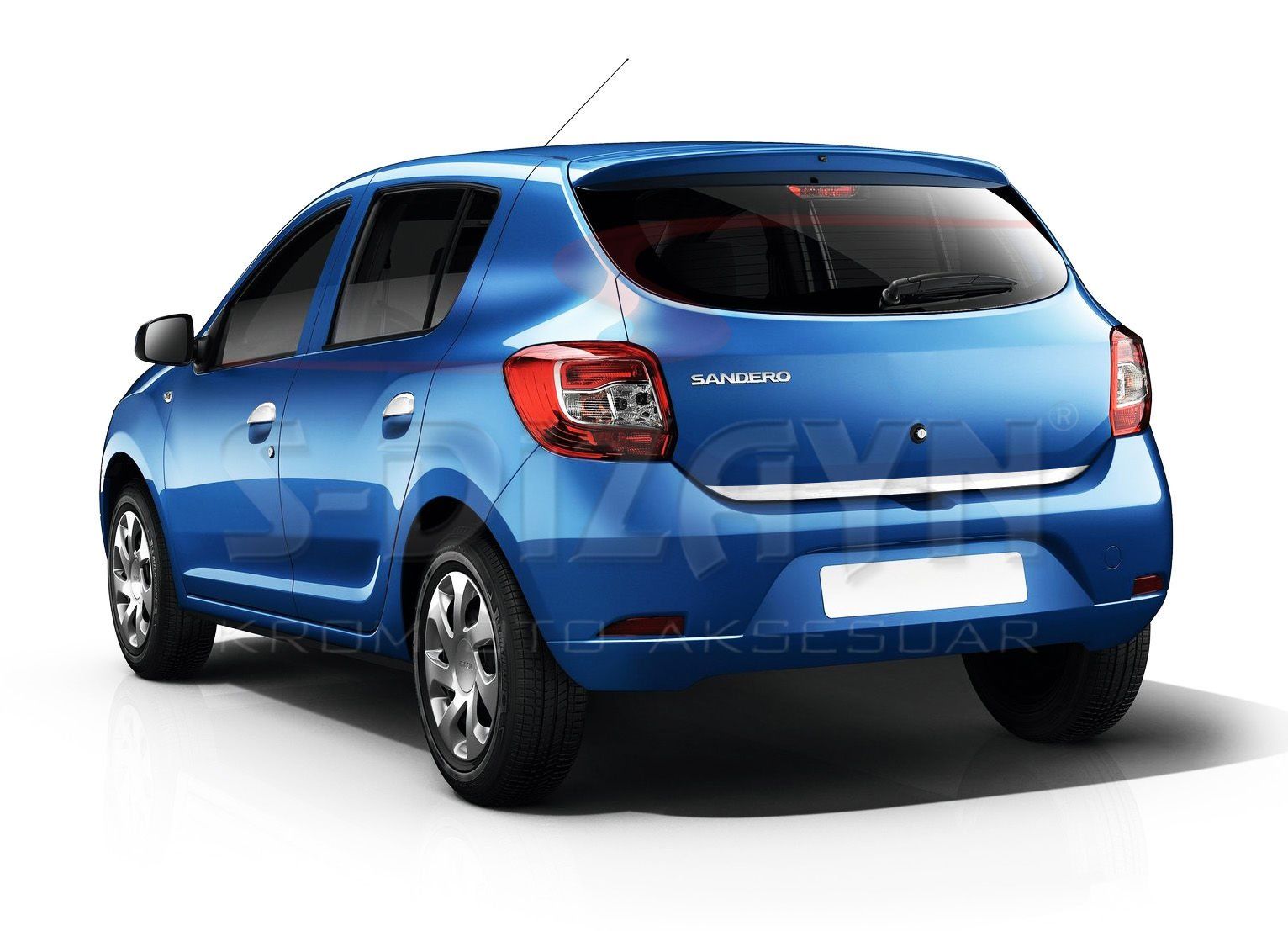 Dacia Sandero Uyumlu 2 Krom Bagaj Alt Çıtası 2013-2020