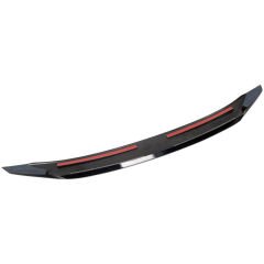 S-Dizayn Honda Civic FC5 ABS Plastik Spoiler Parlak Siyah 2016-2021 A+Kalite