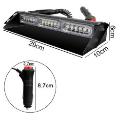 Çakar Lamba 13 Fonksiyonlu 18 Led 12V Kırmızı-Mavi-Beyaz / Lapa532