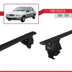 Ford Fiesta IV 1996-2002 Arası ile uyumlu ACE-4 Ara Atkı Tavan Barı SİYAH