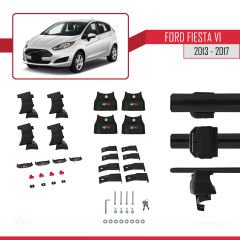 Ford Fiesta VI 2013-2017 Arası ile uyumlu ACE-4 Ara Atkı Tavan Barı SİYAH