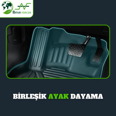 Dacia Dokker 2012 ve Sonrası Premium Seri Araca Özel 3D Havuzlu Oto Paspas