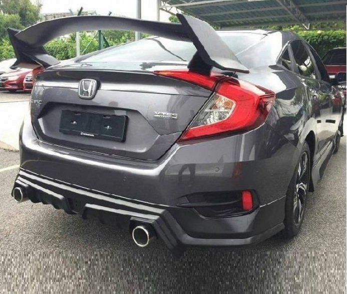 Honda Civic Uyumlu Fc5 Mugen Arka Ek