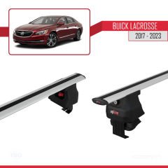 Buick LaCrosse 2017-2023 Arası ile uyumlu ACE-4 Ara Atkı Tavan Barı GRİ