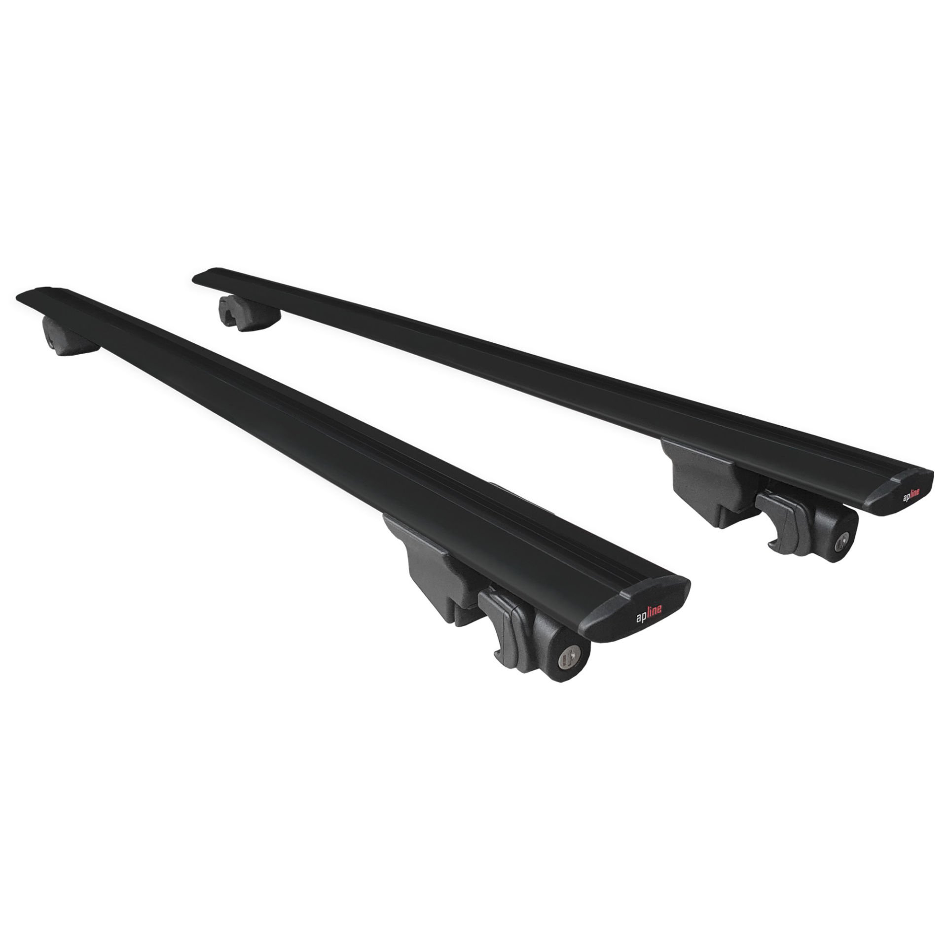 Mitsubishi Outlander 2006-2013 Arası ile uyumlu HOOK Model Anahtar Kilitli Ara Atkı Tavan Barı SİYAH