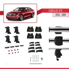 Cadillac ATS 2013-2019 Arası ile uyumlu ACE-4 Ara Atkı Tavan Barı GRİ