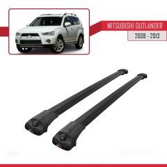 Mitsubishi Outlander 2008-2013 Arası ile uyumlu ACE-1 Ara Atkı Tavan Barı SİYAH