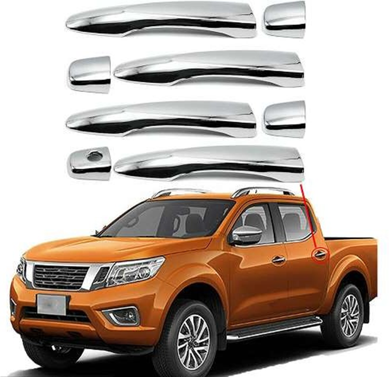 Nissan Navara Uyumlu 2016 Sonrası Kapı Kolu ABS Krom Parça