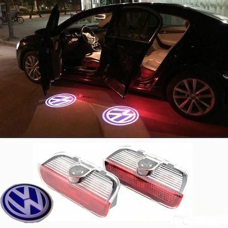 Volkswagen Passat Uyumlu B6 Kapı Altı Hayalet Logo Orjinal Lazer LED Parça