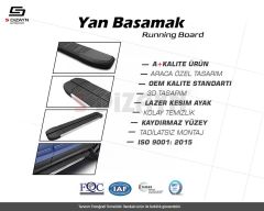 S-Dizayn Ford Courier 2 S-Line Aluminyum Yan Basamak 183 Cm 2023 Üzeri