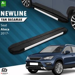 S-Dizayn Seat Ateca NewLine Aluminyum Yan Basamak 173 Cm 2017 Üzeri A+ Kalite