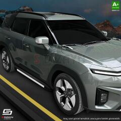 S-Dizayn Skoda Karoq NewLine Aluminyum Yan Basamak 173 Cm 2018 Üzeri A+ Kalite