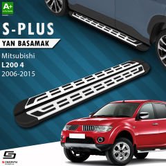 S-Dizayn Mitsubishi L200 4 S-Plus Gri Yan Basamak 193 Cm 2006-2015