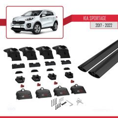 Kia Sportage (QL) 2017-2022 Arası ile uyumlu ACE-2 Ara Atkı Tavan Barı SİYAH