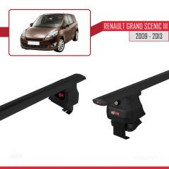 Renault Grand Scenic III  2009-2013 Arası ile uyumlu ACE-4 Ara Atkı Tavan Barı SİYAH