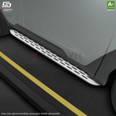 S-Dizayn Volkswagen Tayron 2 OEM Still Pro V1 Aluminyum Yan Basamak 193 Cm 2024 Üzeri A+ Kalite