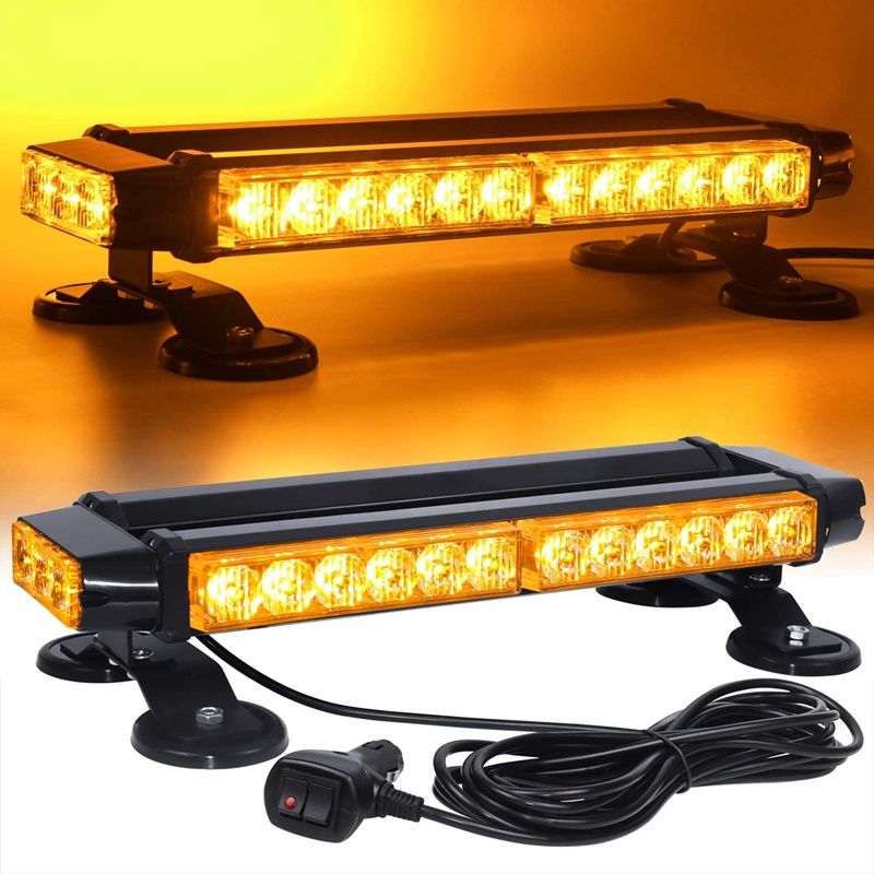 Çakar Lamba Çift Taraflı 30 Led Sarı-Sarı / Lapa524