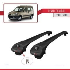 Renault Kangoo 2003-2008 Arası ile uyumlu ACE-1 Ara Atkı Tavan Barı SİYAH