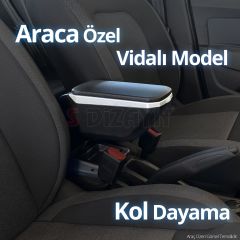 S-Dizayn Seat Arona Kol Dayama Kolçak ABS Vidalı Gri 2017 Üzeri A+ Kalite