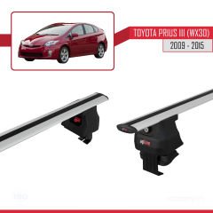 Toyota Prius III (XW30) 2009-2015 Arası ile uyumlu ACE-4 Ara Atkı Tavan Barı GRİ