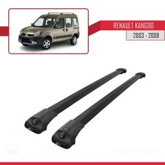 Renault Kangoo 2003-2008 Arası ile uyumlu ACE-1 Ara Atkı Tavan Barı SİYAH