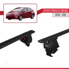 Toyota Prius III (XW30) 2009-2015 Arası ile uyumlu ACE-4 Ara Atkı Tavan Barı SİYAH