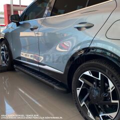 S-Dizayn Ford Tourneo Custom 2 Kısa Şase S-Line Siyah Yan Basamak 223 Cm 2023 Üzeri A+ Kalite