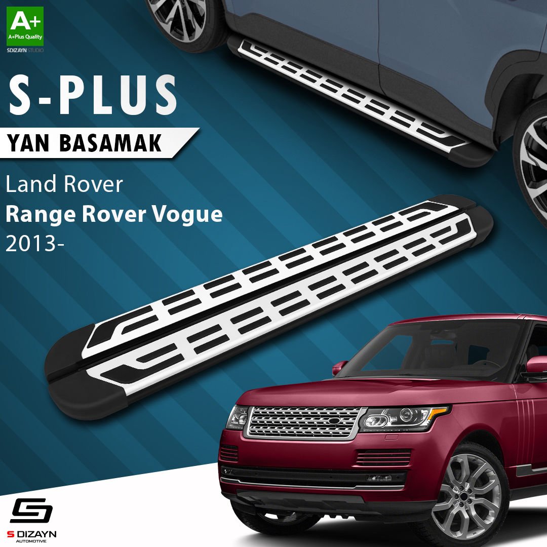 S-Dizayn Land Rover Rover Range Rover Vogue 3 S-Plus Gri Yan Basamak 193 Cm 2013 Üzeri