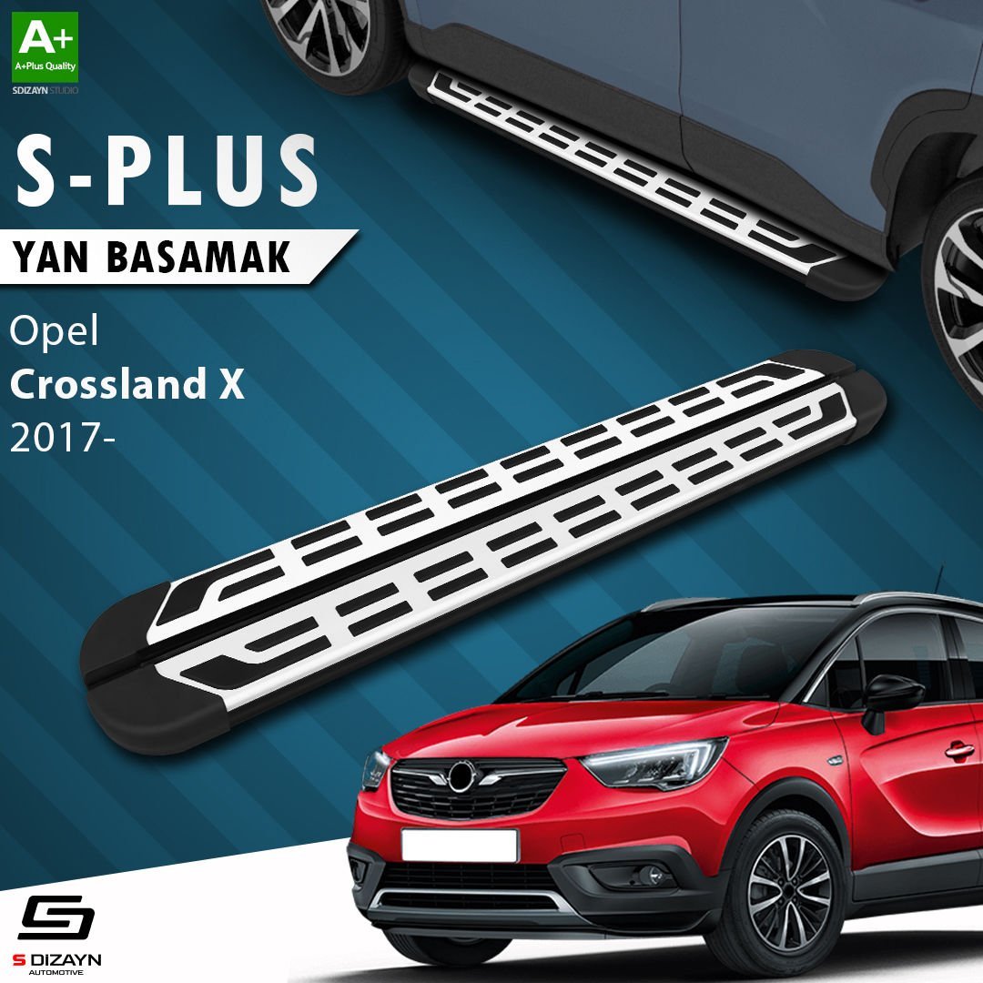 S-Dizayn Opel Crossland X S-Plus Gri Yan Basamak 173 Cm 2017 Üzeri