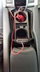 Honda Civic Uyumlu Fc5 2016-2021 USB Portlu Orta Konsol Kutusu