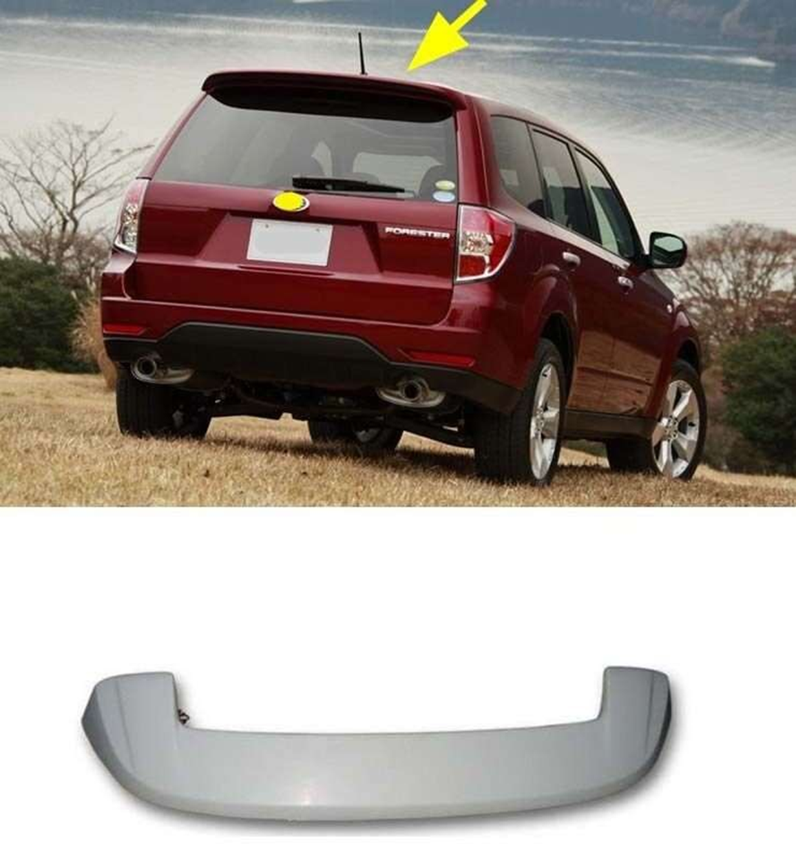 Subaru Forester Uyumlu 2009 2012 Spoiler (Boyasız) Parça