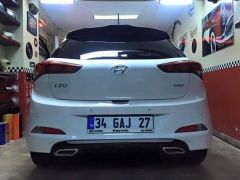 Hyundai İ20 Uyumlu Egzoz Görünüm Difüzör