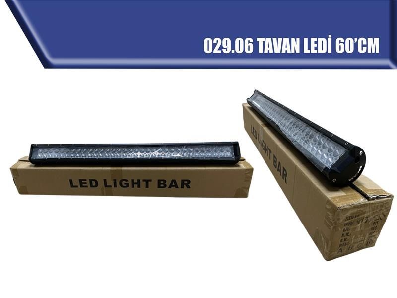 Tavan Ledi Uyumlu Off Road Sis Lambası Ledli LED Bar 60'Cm Parça