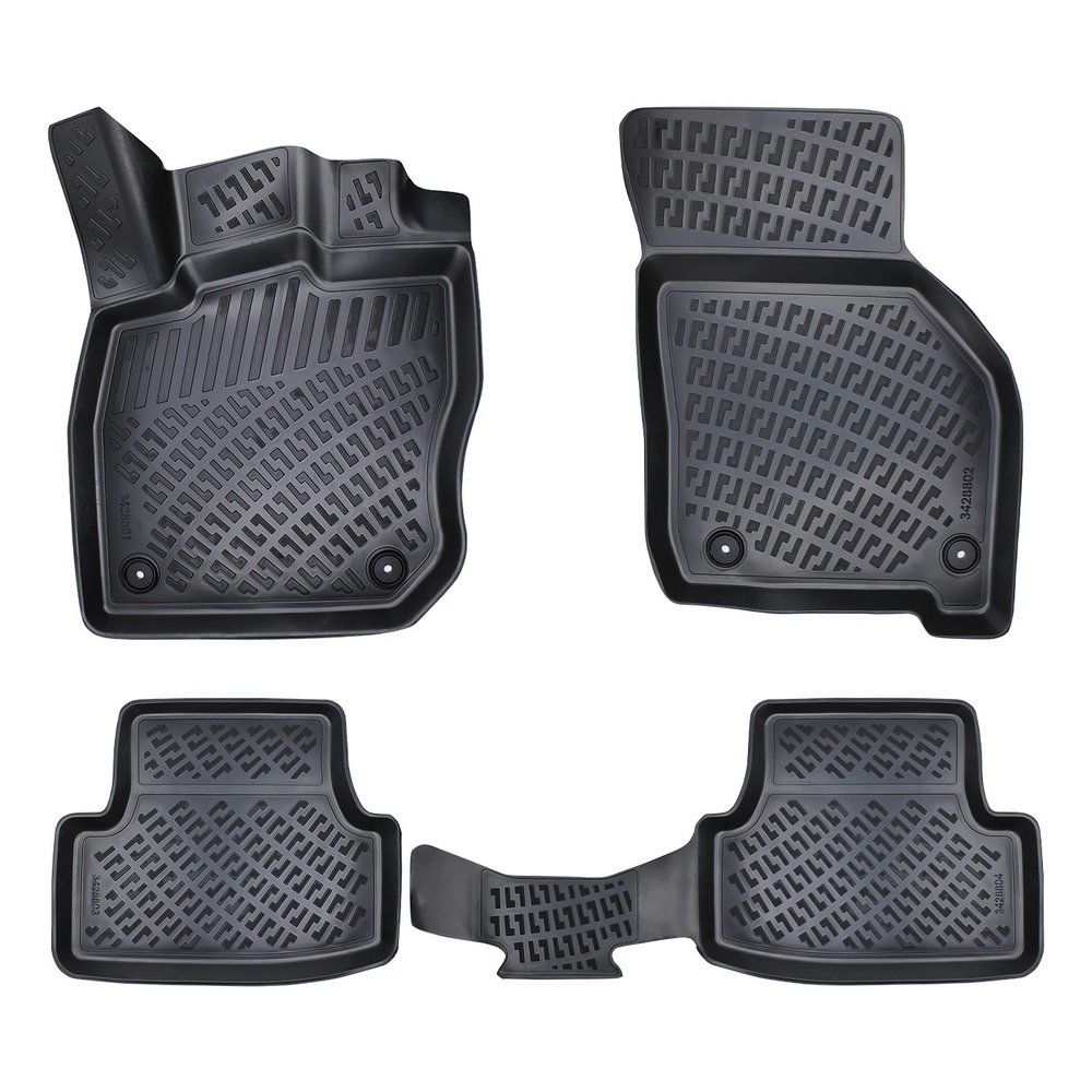 Rizline Volkswagen Uyumlu Golf 8 Otomatik Vites 3D Havuzlu Paspas